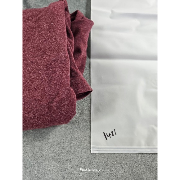 Johnnie O Polo Shirt Mens Small Red Cotton Golf Heather Logo Pocket UPF Stretch - Picture 10 of 10